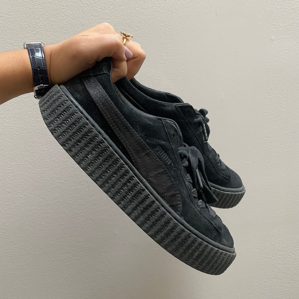 Black Fenty Puma Creepers